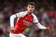 Kai Havertz is getting to grips with his new midfield role.